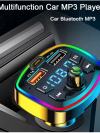 Car Bluetooth 5.0 FM Transmitter Wireless Adapter Mic Audio Receiver Auto MP3 Player 2.1A Dual USB Fast Charger Car Accessories - Image 7